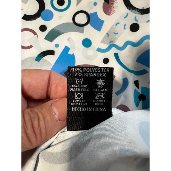 Dixxon Flannel Co The New Wave Button-Up Shirt Colorful Abstract Design Size 5 - Picture 9 of 10